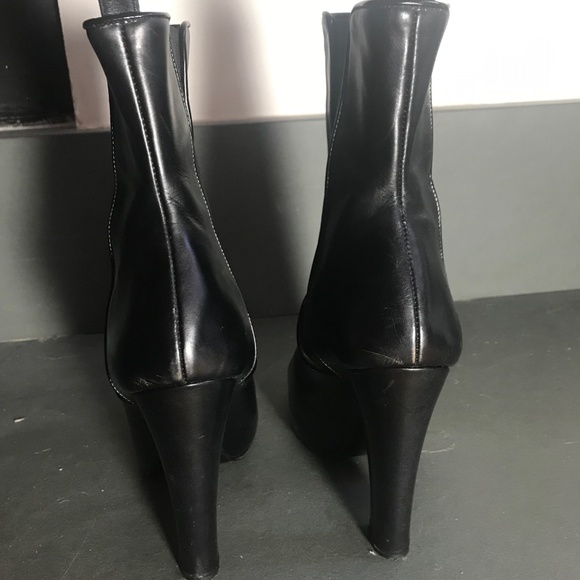 Proenza Schouler black platform booties - Picture 3 of 8